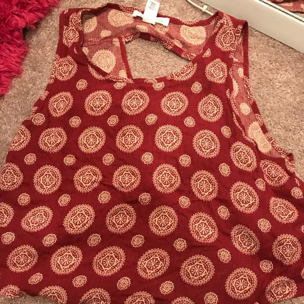 FOREVER 21 CROPPED TOP