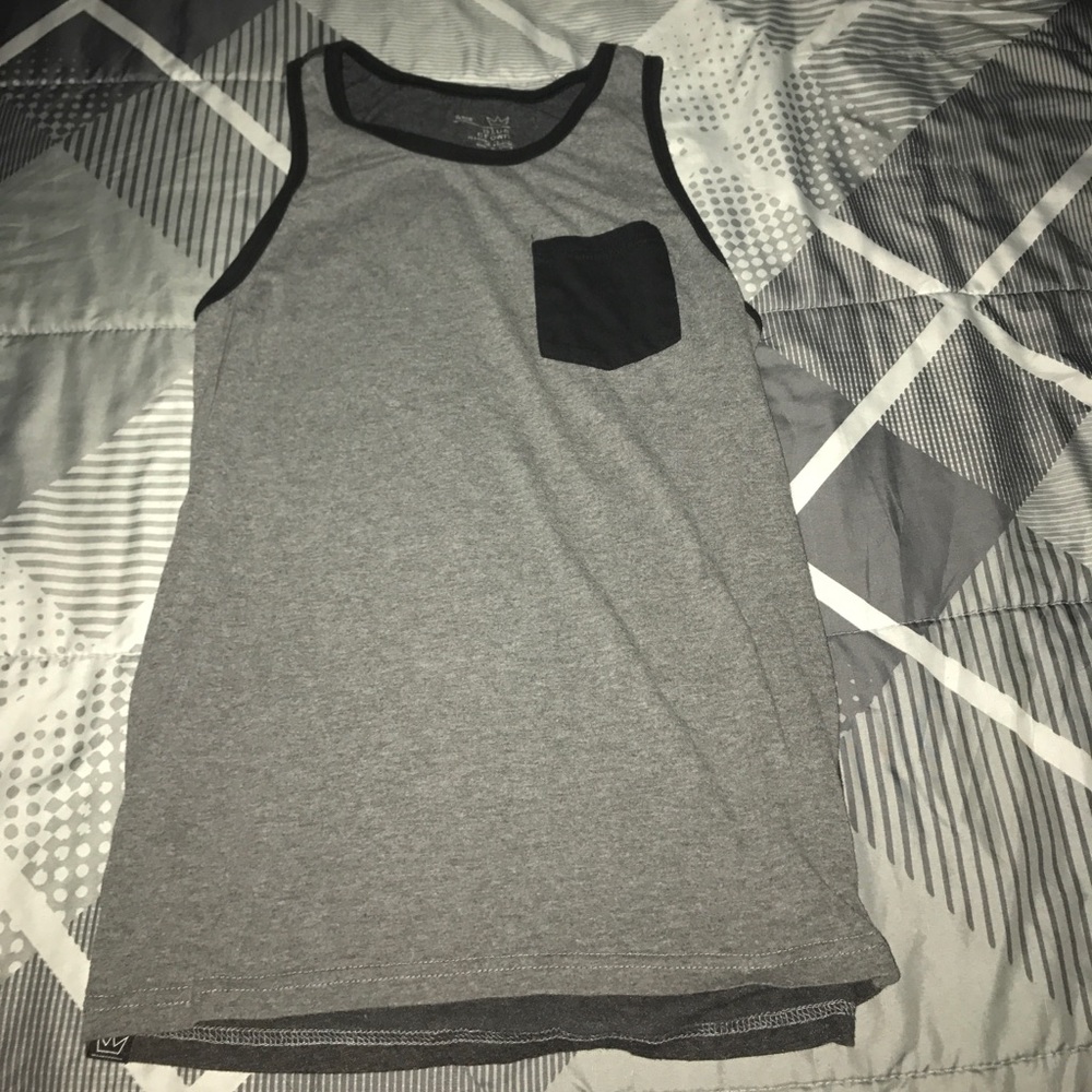 Blue Crown tank tops