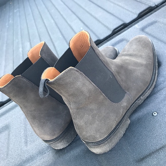 Oro Los Angeles grey Chelsea boots - Picture 2 of 2