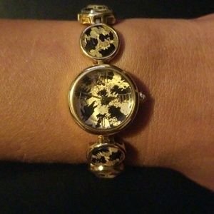 Betsey Johnson leapord  bracelet watch