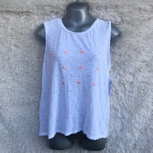 JOE FRESH DELICATE TRIM TOP