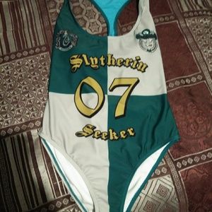 Harry Potter Slytherin One Piece Swimsuit