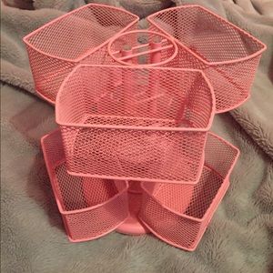 Rotating make up organizer