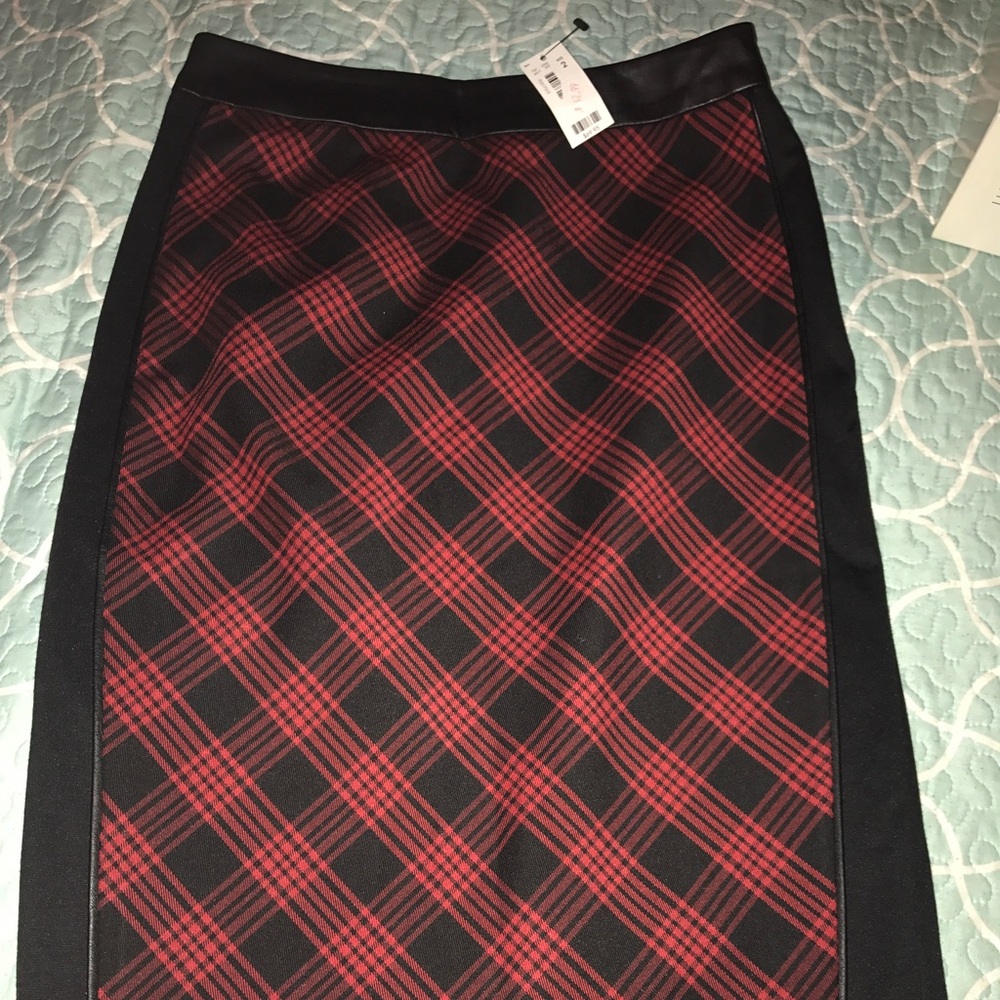 Limited A-line midi skirt