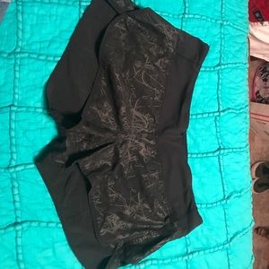 Camo Lululemon shorts