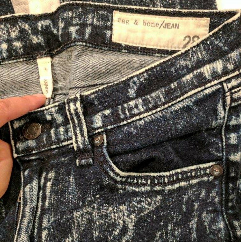 Rag & Bone Acid Wash Jeans