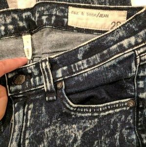 Rag & Bone Acid Wash Jeans