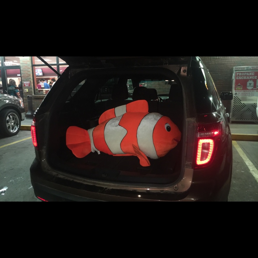 Giant stuffed animal