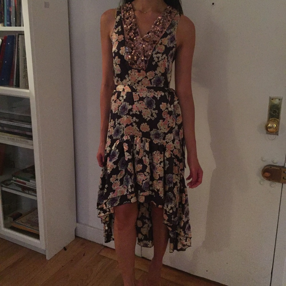 High & low dress