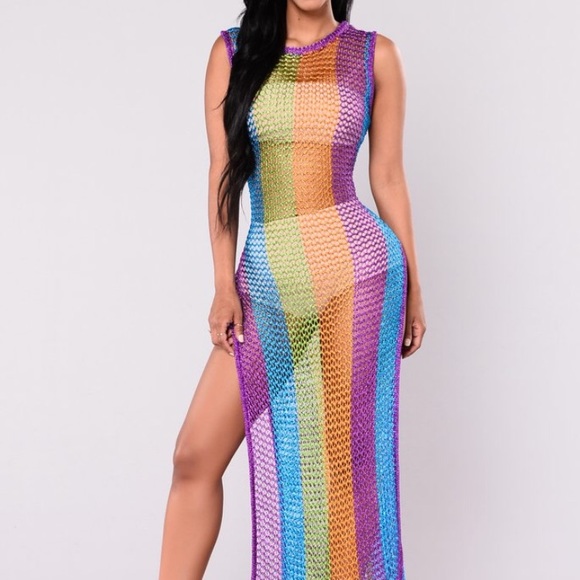 Fashion Nova Other - Coverup or maxi dress, swim coverup