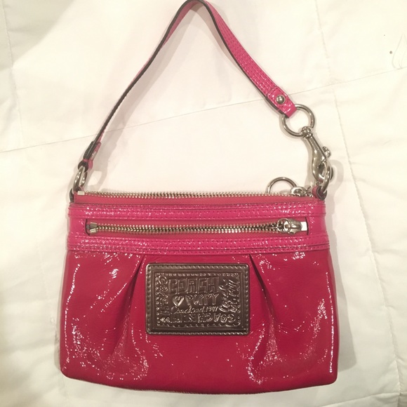 Pink Coach purse (small) - Picture 1 of 3