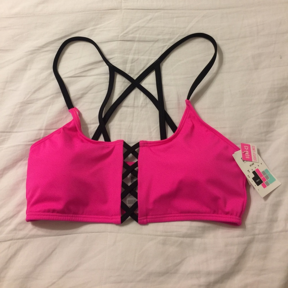 PINK Small Swimsuit Top (AA-C) : new with tags
