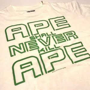 2005 "Ape Shall Never Kill Ape" BAPE Shirt
