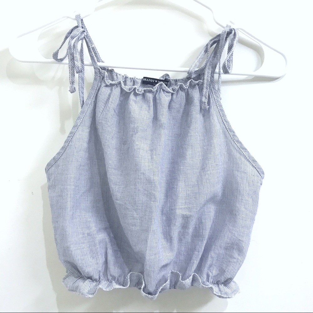 FINAL PRICE ⚡️ BRANDY MELVILLE tie crop tank