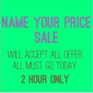 Accepting all reasonable offers 4 the next 2hrs