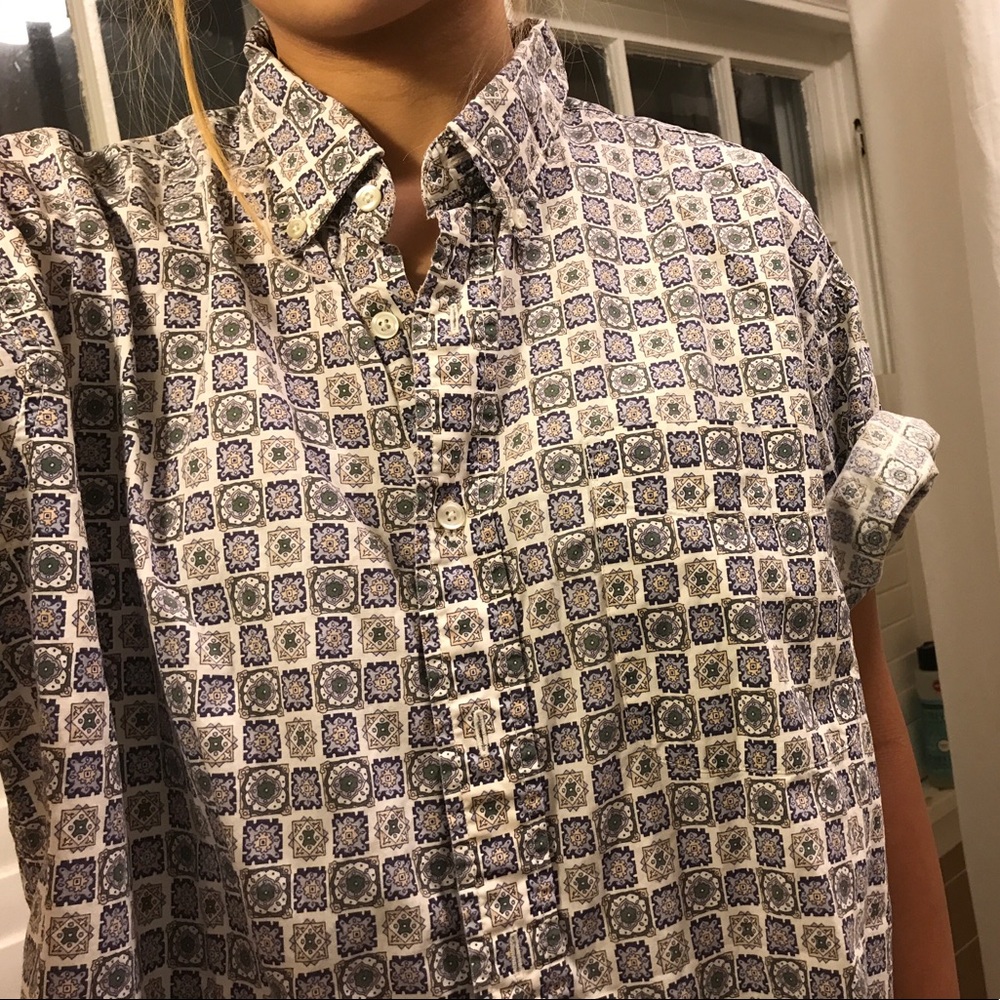 Hipster ass button down