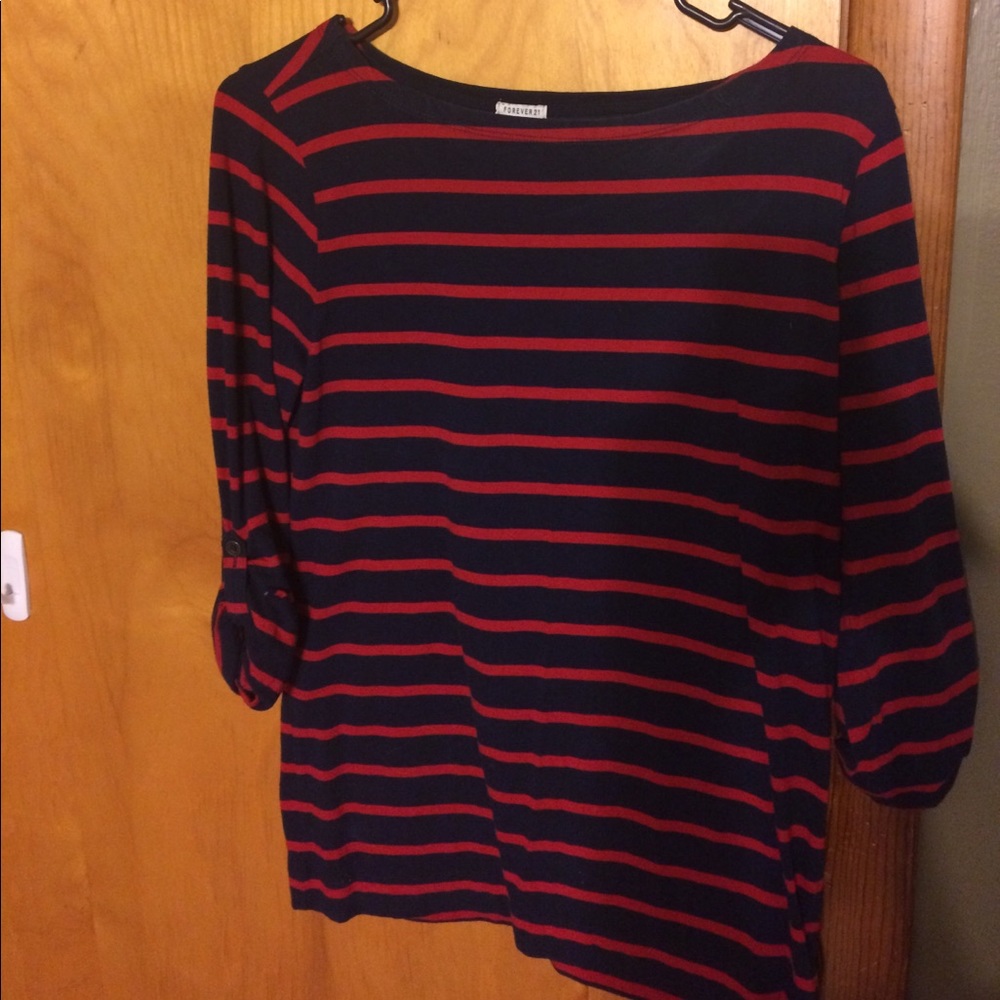 Forever 21 Striped Shirt