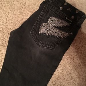 Black miss me jeans size 29