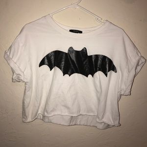 FOREVER 21 Batman Crop Top