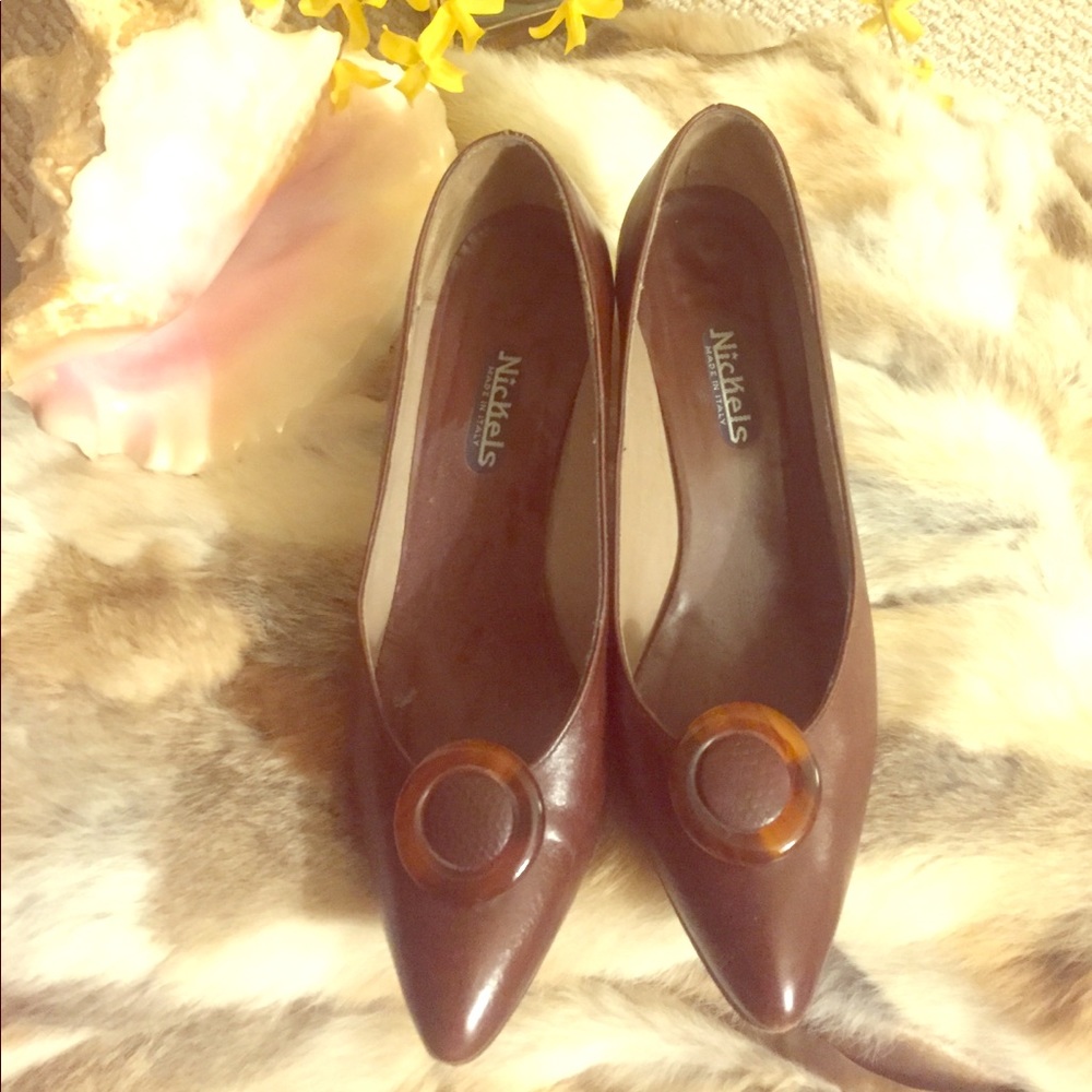 Brown Pumps - image 1