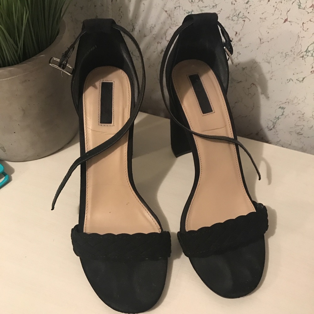 Black heels