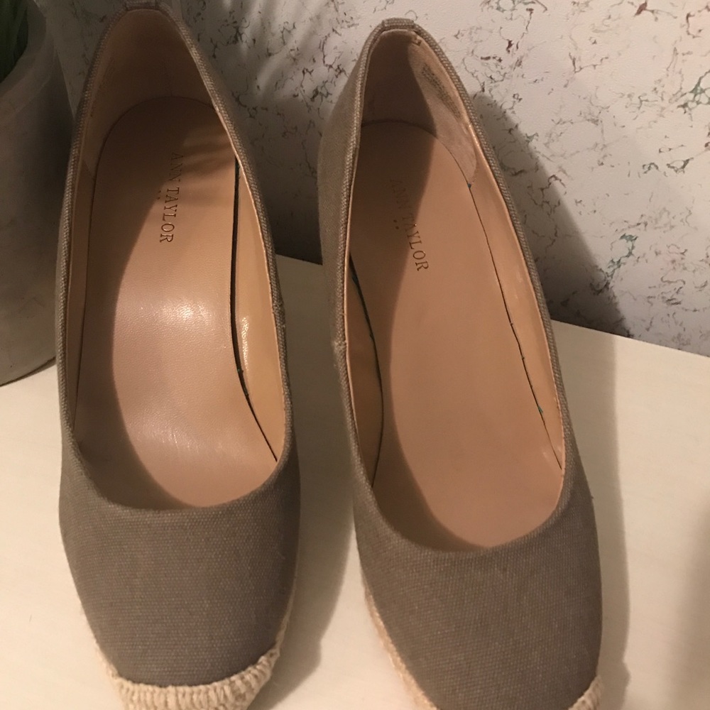 Ann Taylor wedges heels