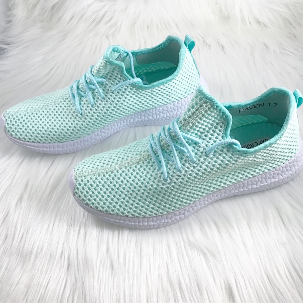 Mint Tennis Shoes