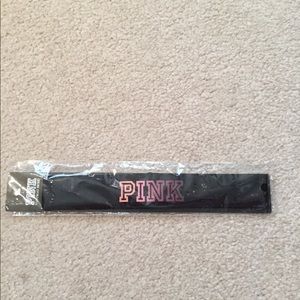 A pink headband