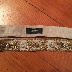 J. Crew Bejeweled Belt