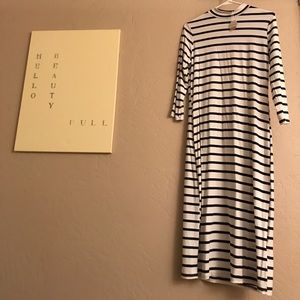 Pink Blush Maternity Dress