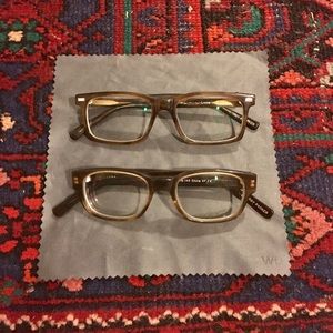 Warby Parker glasses (set!)