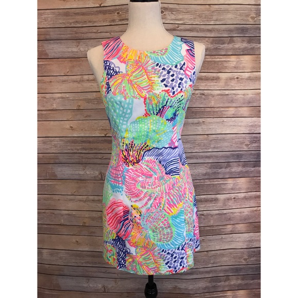 Lilly Pulitzer Mika Shift Dress - Roar of the Seas - Picture 1 of 3