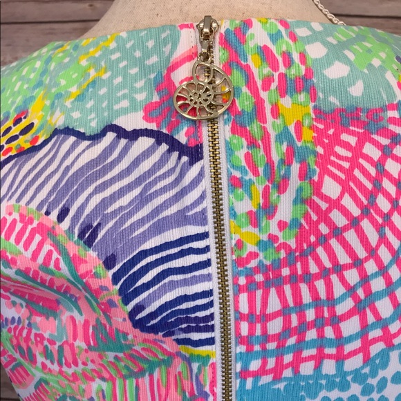 Lilly Pulitzer Mika Shift Dress - Roar of the Seas - Picture 2 of 3