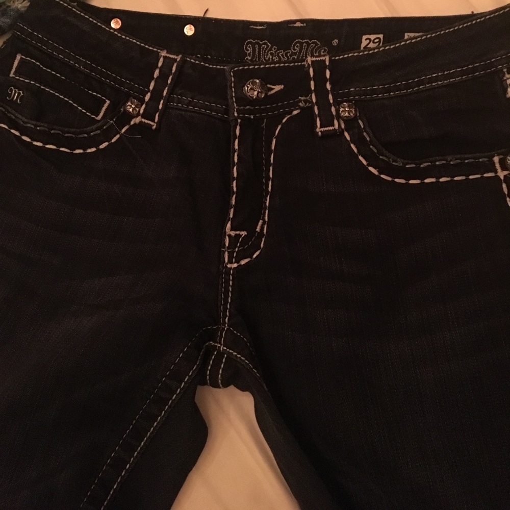 Miss me skinny black jeans