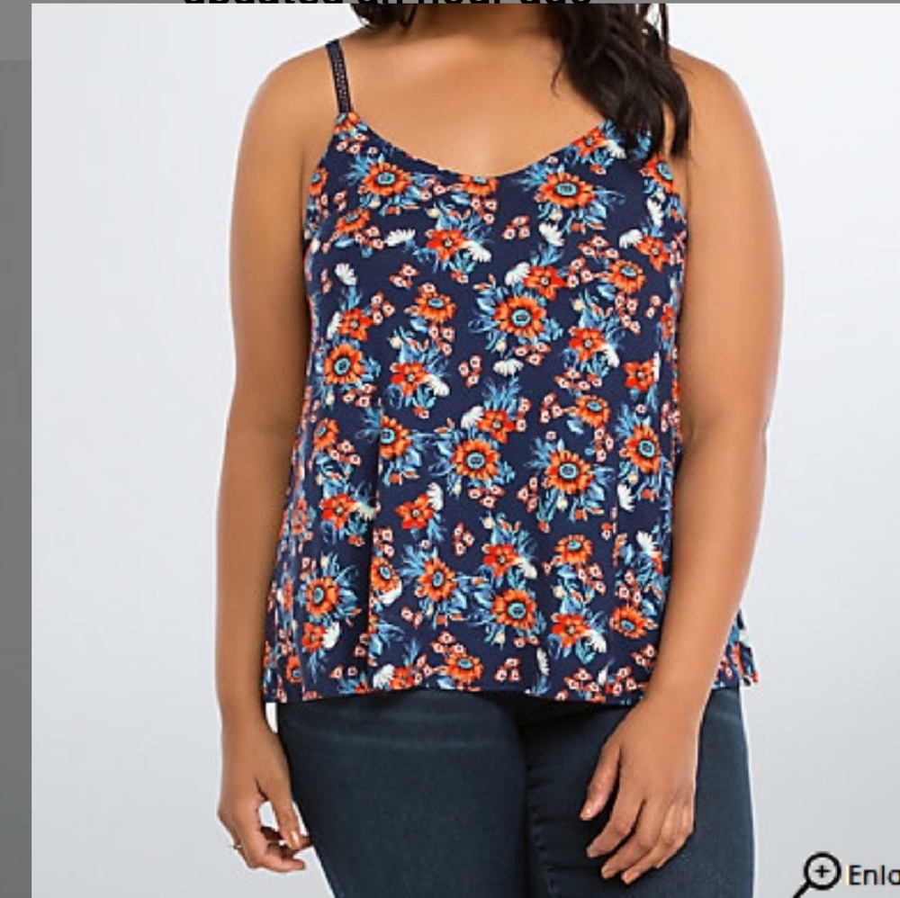 Torrid Sunflower cami