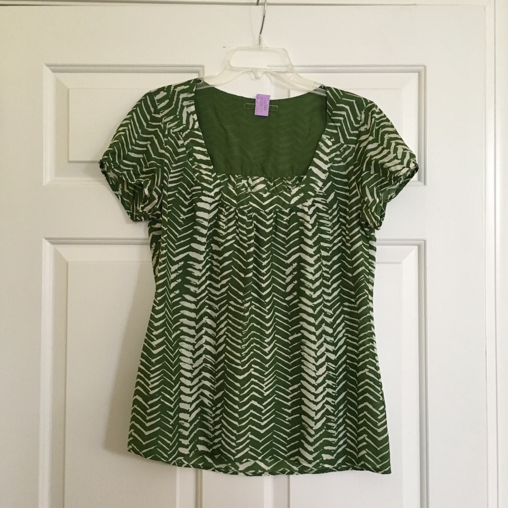 100% Silk Blouse Velvet Brand