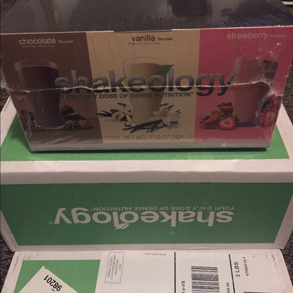 Brand new shakeology- Variety pack