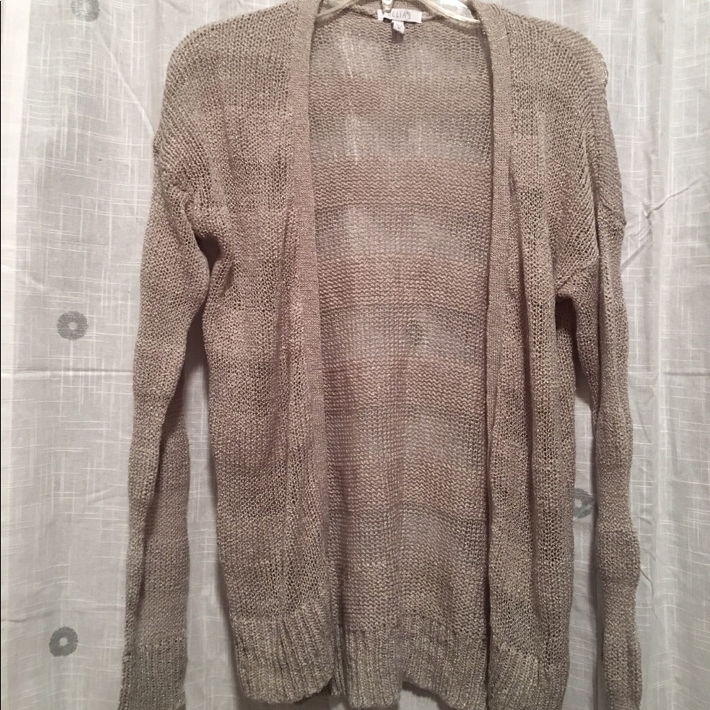 MEDIUM Striped Delia's Cardigan
