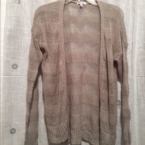 MEDIUM Striped Delia's Cardigan