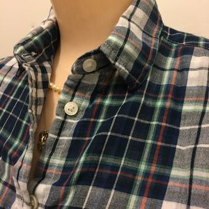 Blue-tones Plaid Shirt 😍