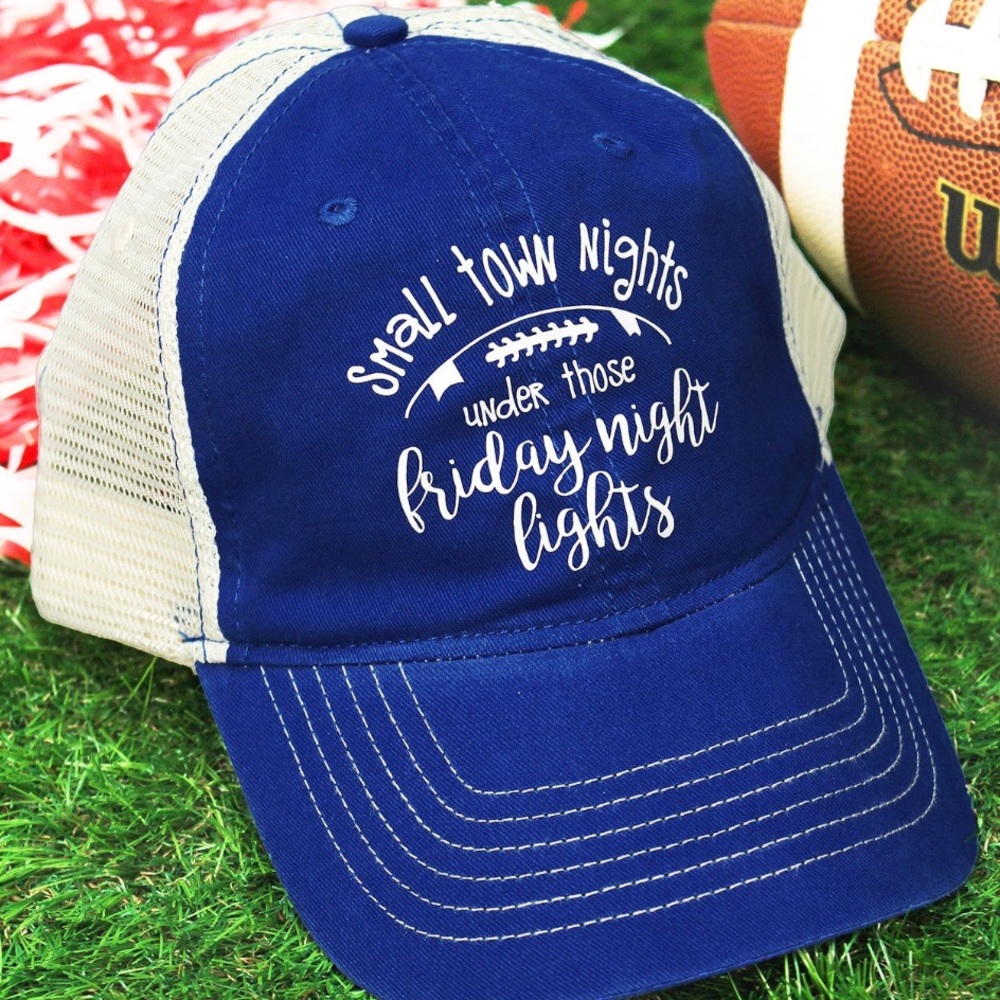 🏈Friday Night Lights Football Cap firm