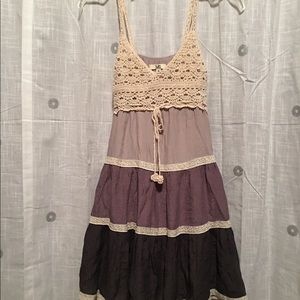 SMALL Ya Los Angeles tri layer dress