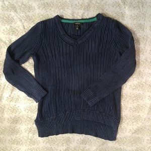 Style & Co navy sweater