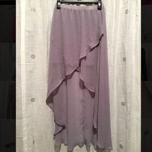 SMALL Xhilaration Hi-Low Skirt