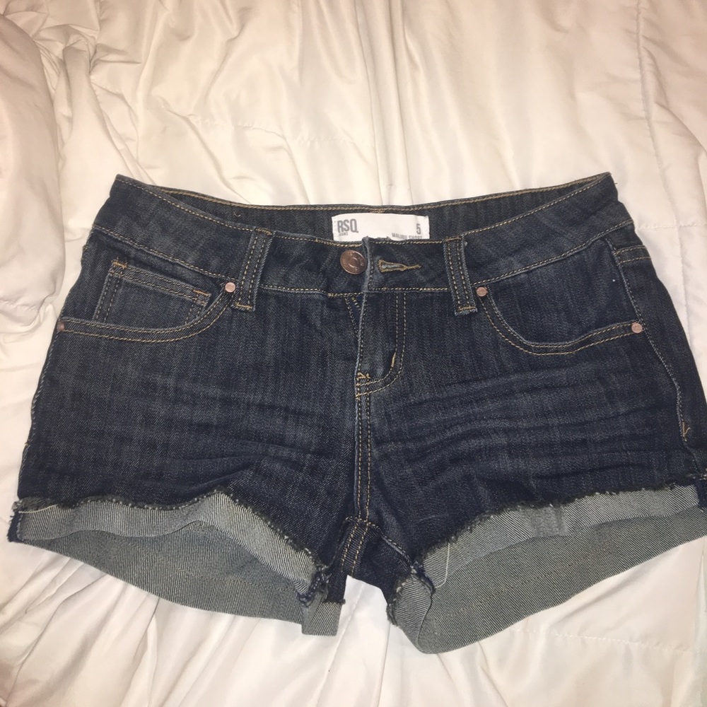 denim shorts - Picture 1 of 3