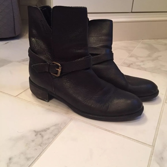 Black JCREW booties - Picture 2 of 3