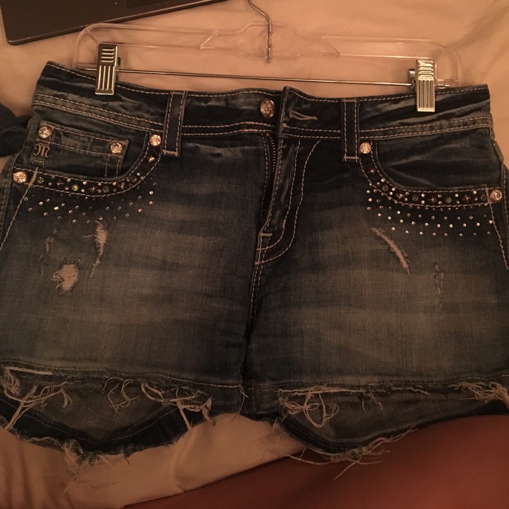 Miss me jeans and miss me  shorts  both 30