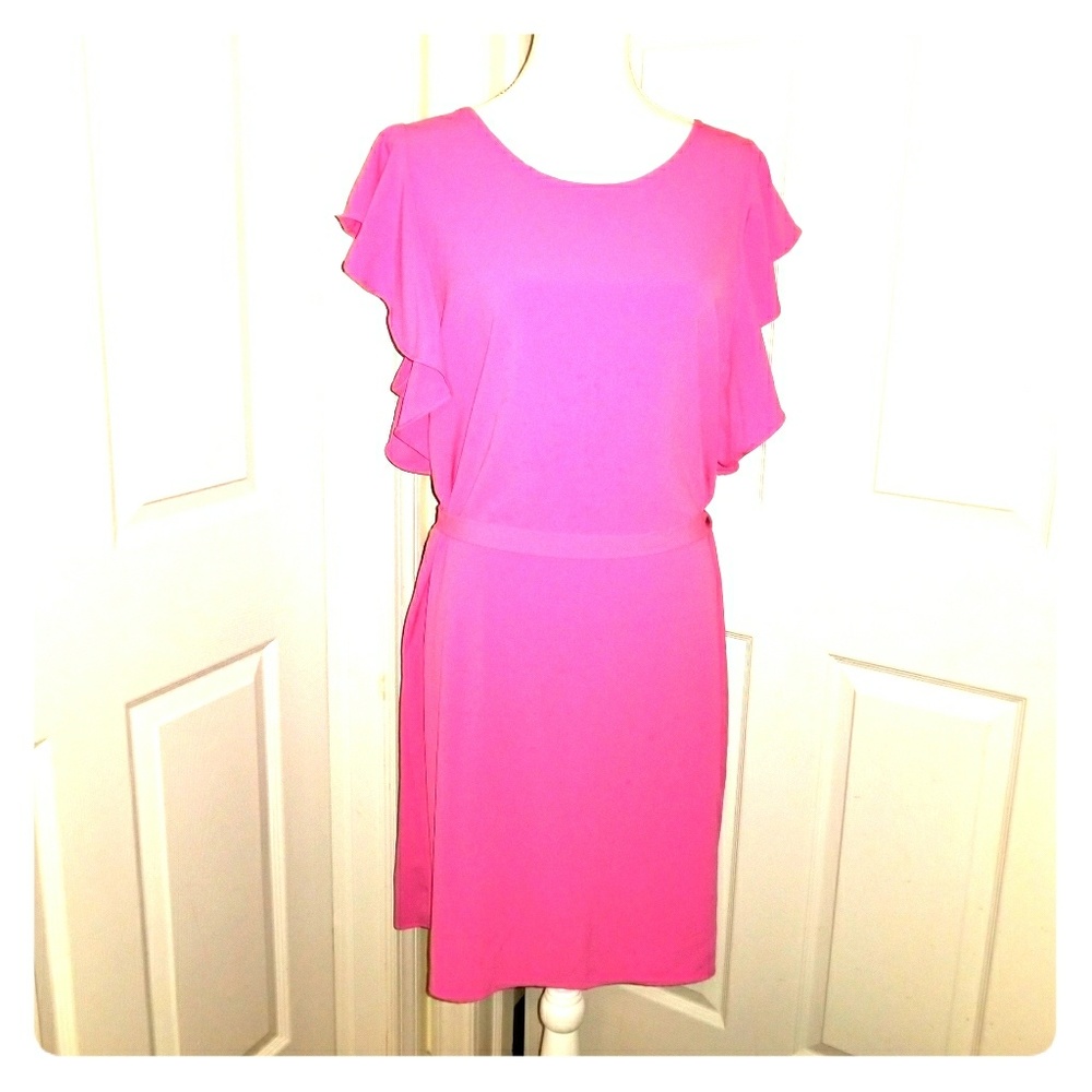 Flutter Sleeve Dress