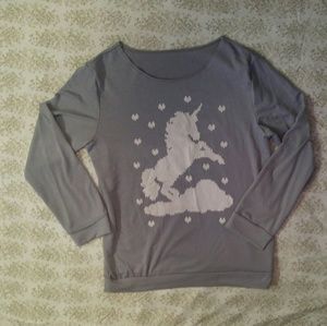 Lavender Unicorn Pullover
