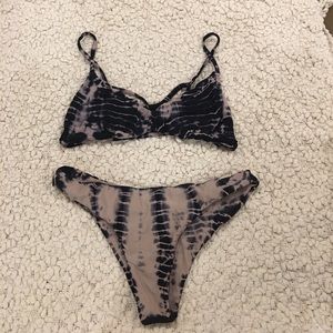 Blue life bikini set
